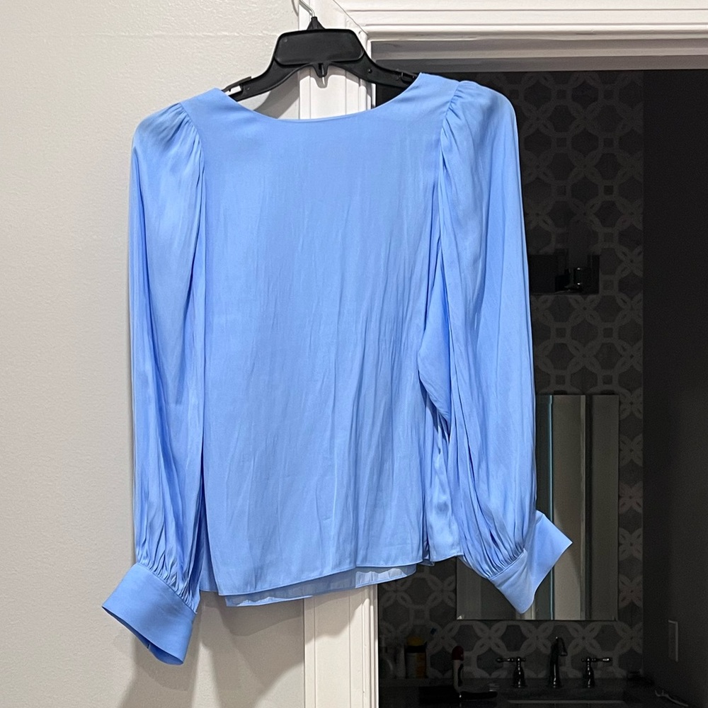 Lilly Pulitzer long sleeve silk top